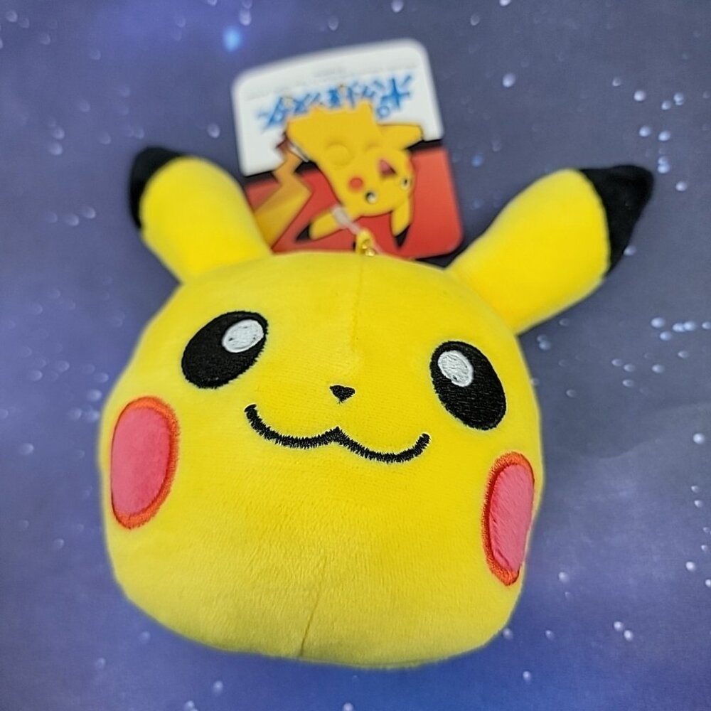 Pikachu Pokemon Plush Zipper Coin Purse With Tags Japanese Import